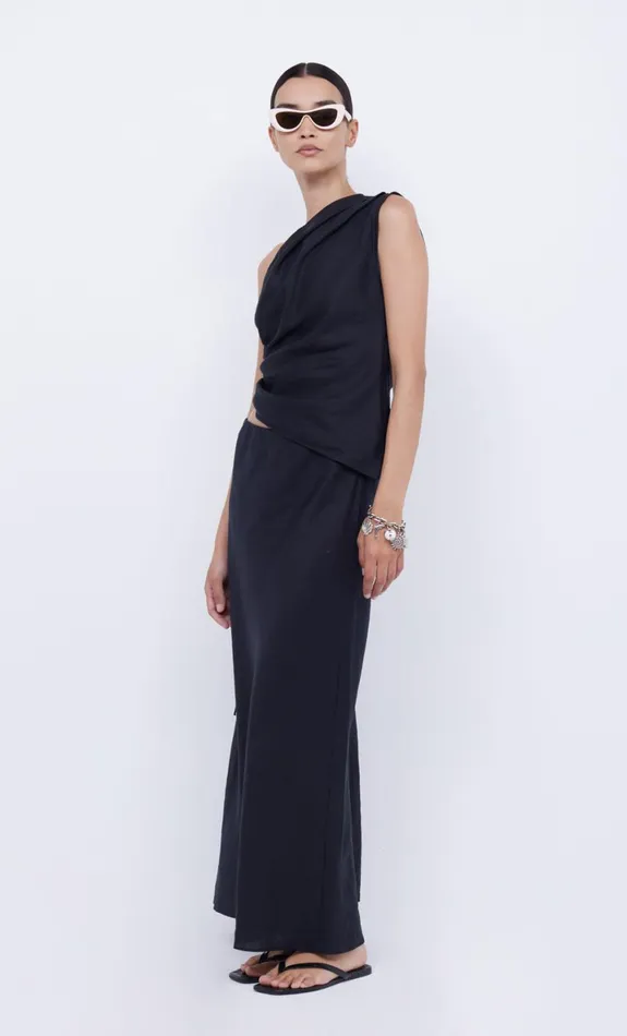 Bec Bridge LARA MAXI SKIRT 8211 BLACK Women Skirts