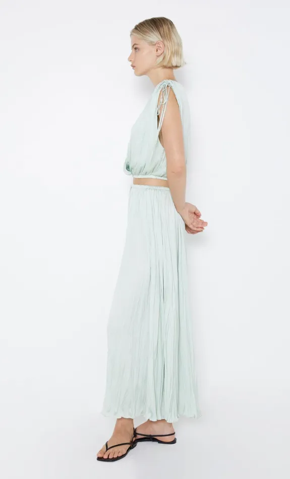 Bec Bridge LOUANN WRAP TOP 8211 MINT Women Cropped