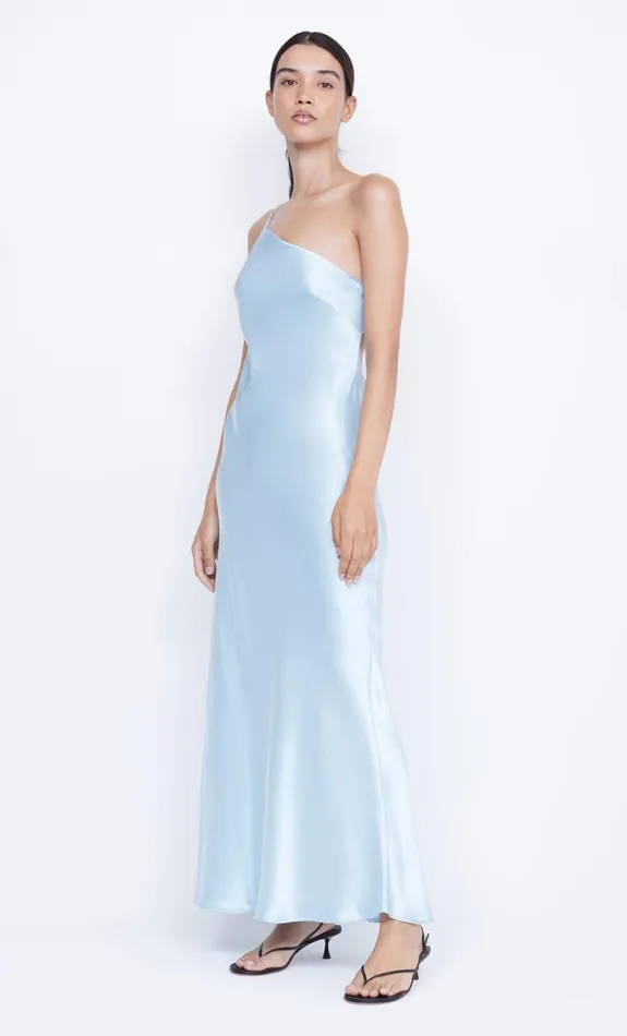 Bec Bridge MARGAUX ASYM DRESS 8211 DOLPHIN BLUE Women Prom Dresses