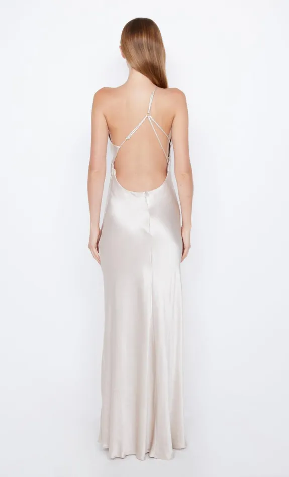 Bec Bridge MARGAUX ASYM DRESS 8211 SAND Women Maxi Dresses