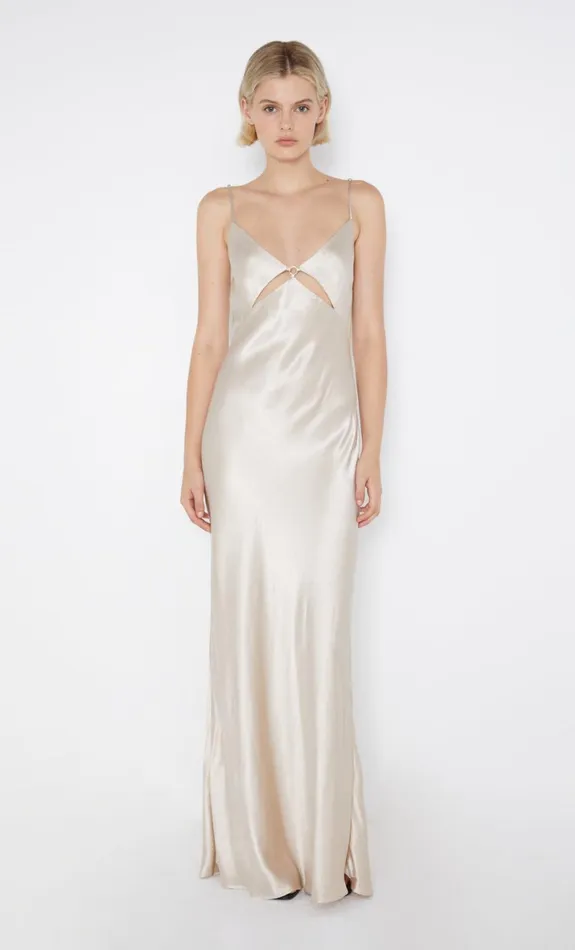 Bec Bridge MARGAUX MAXI DRESS 8211 SAND Women Wedding Guest