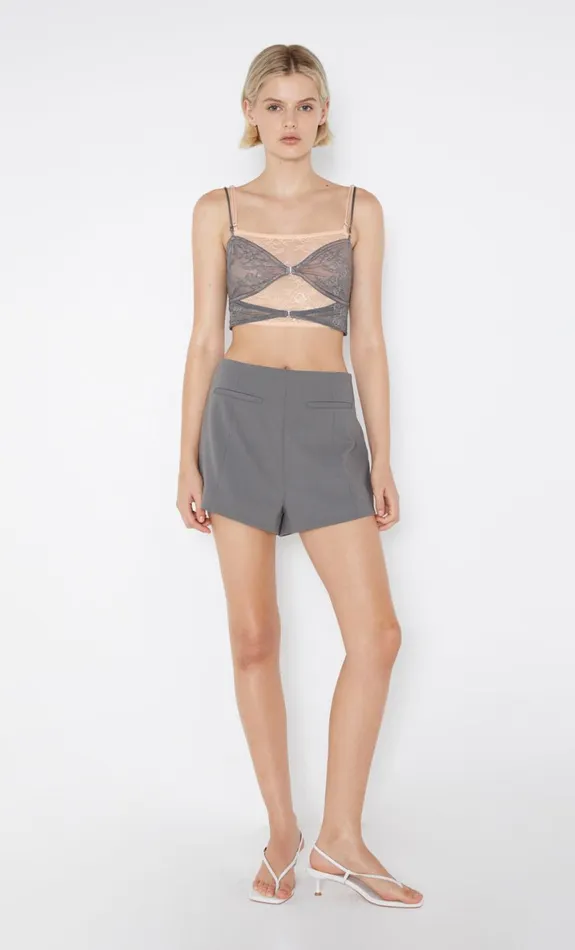 Bec Bridge MARISSA SHORT 8211 ELEPHANT GREY Women Shorts Pants