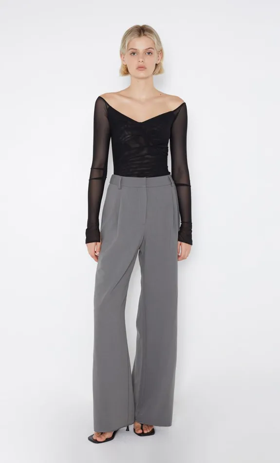 Bec Bridge MARISSA STRAIGHT PANT 8211 ELEPHANT GREY Women Shorts Pants Bec Bridge MARISSA STRAIGHT PANT 8211 ELEPHANT GREY Women Shorts Pants
