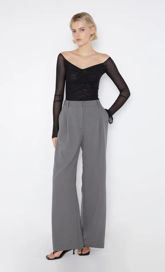 Bec Bridge MARISSA STRAIGHT PANT 8211 ELEPHANT GREY Women Shorts Pants Bec Bridge MARISSA STRAIGHT PANT 8211 ELEPHANT GREY Women Shorts Pants