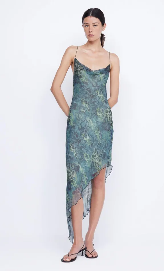 Bec Bridge MERISOL SLIP DRESS 8211 NOUVEAU BLEUE Women Midi Dresses