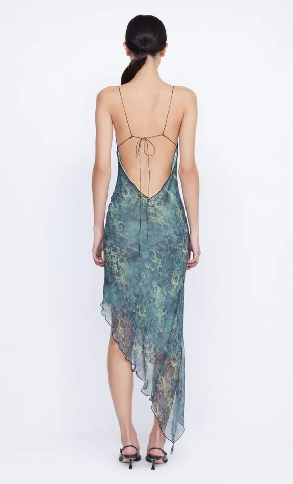 Bec Bridge MERISOL SLIP DRESS 8211 NOUVEAU BLEUE Women Midi Dresses