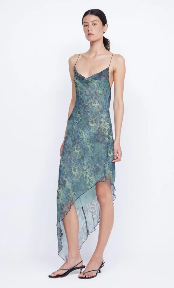 Bec Bridge MERISOL SLIP DRESS 8211 NOUVEAU BLEUE Women Midi Dresses