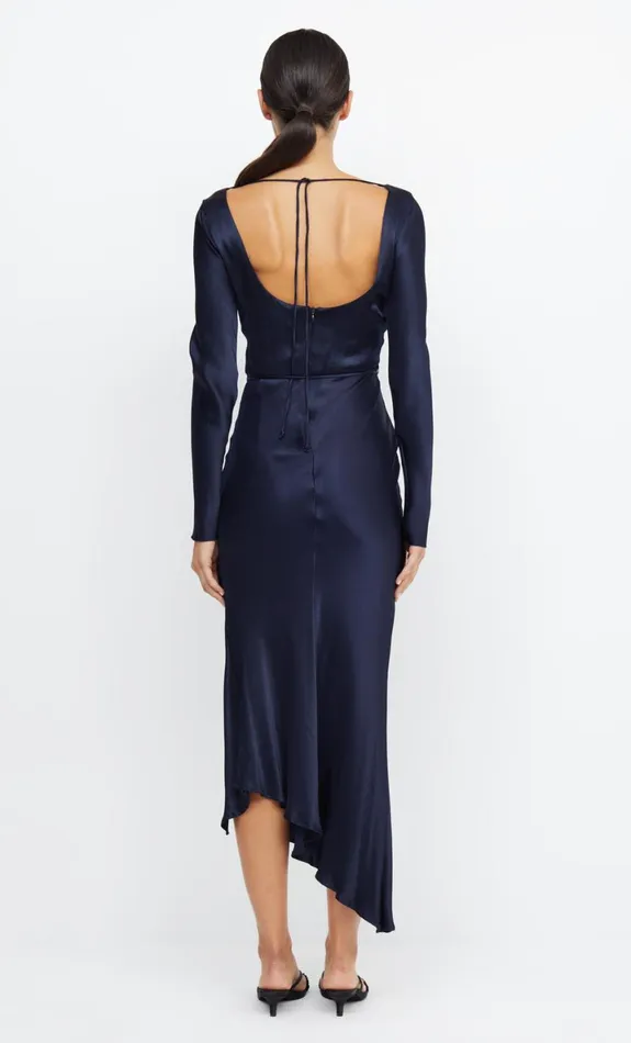 Bec Bridge MOON DANCE LONG SLEEVE MAXI DRESS 8211 INK Women Maxi Dresses