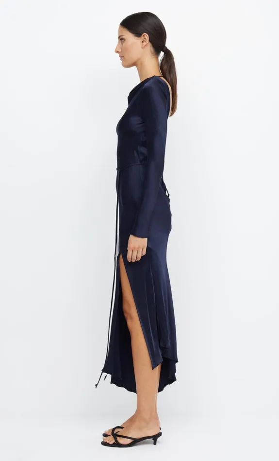 Bec Bridge MOON DANCE LONG SLEEVE MAXI DRESS 8211 INK Women Maxi Dresses