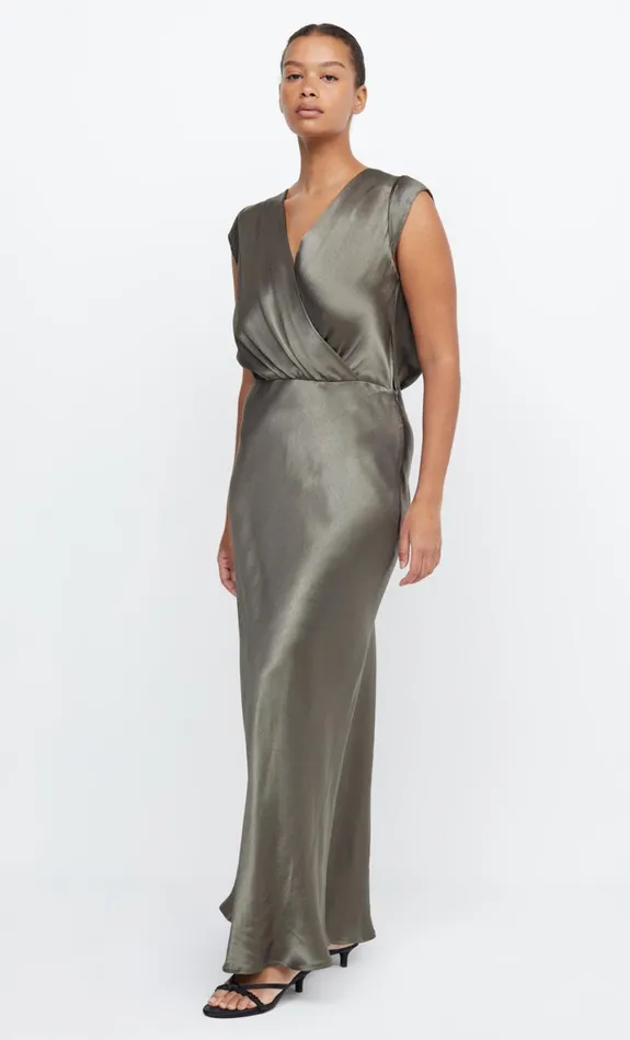 Bec Bridge MOON DANCE MAXI DRESS 8211 DARK WILLOW Women Bridesmaid Dresses