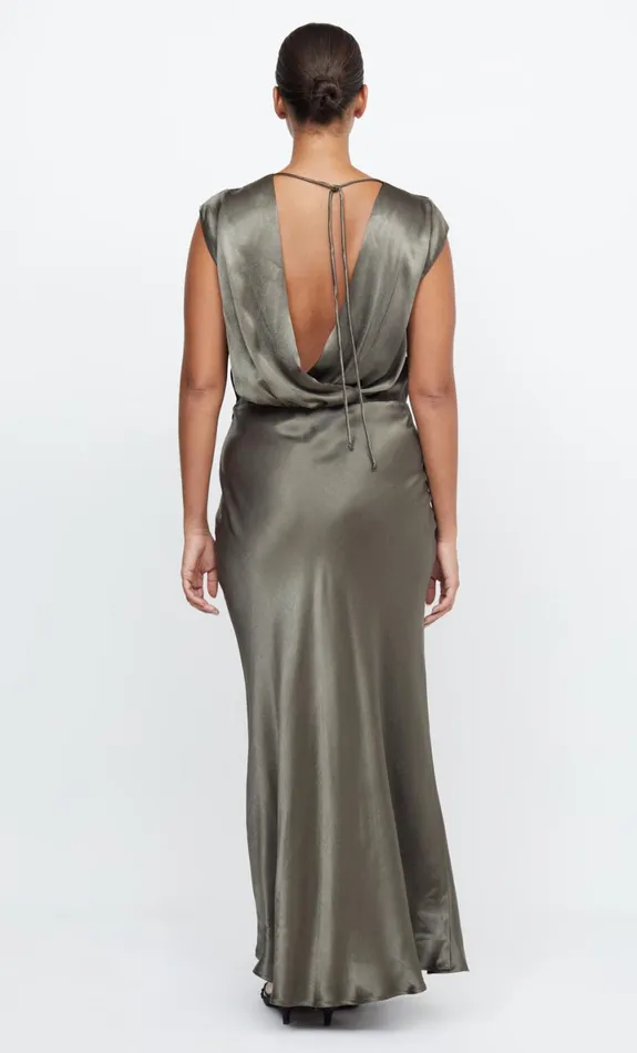Bec Bridge MOON DANCE MAXI DRESS 8211 DARK WILLOW Women Maxi Dresses