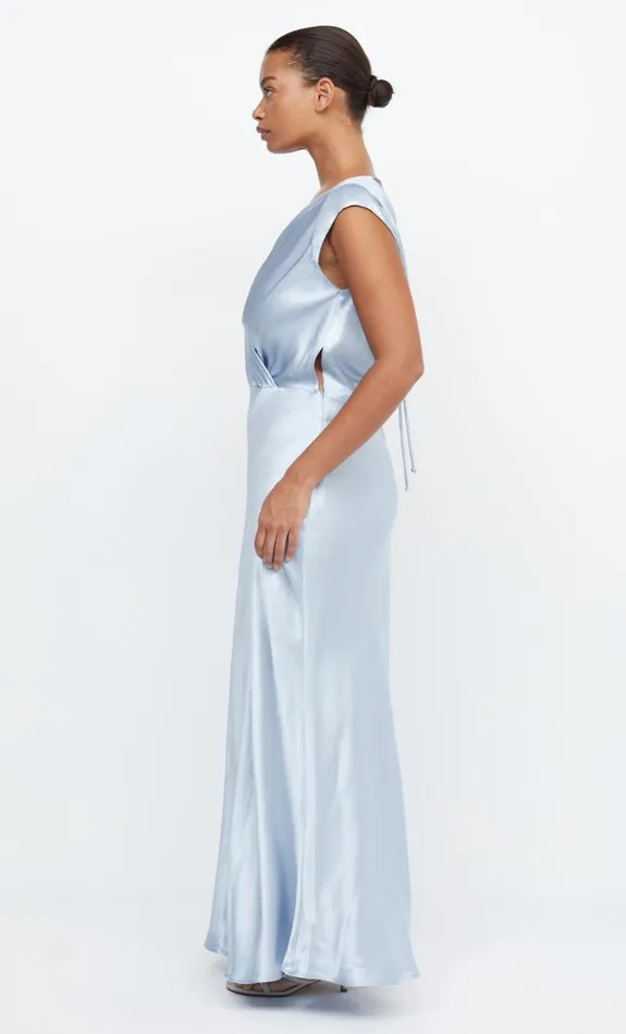 Bec Bridge MOON DANCE MAXI DRESS 8211 DUSTY BLUE Women Maxi Dresses
