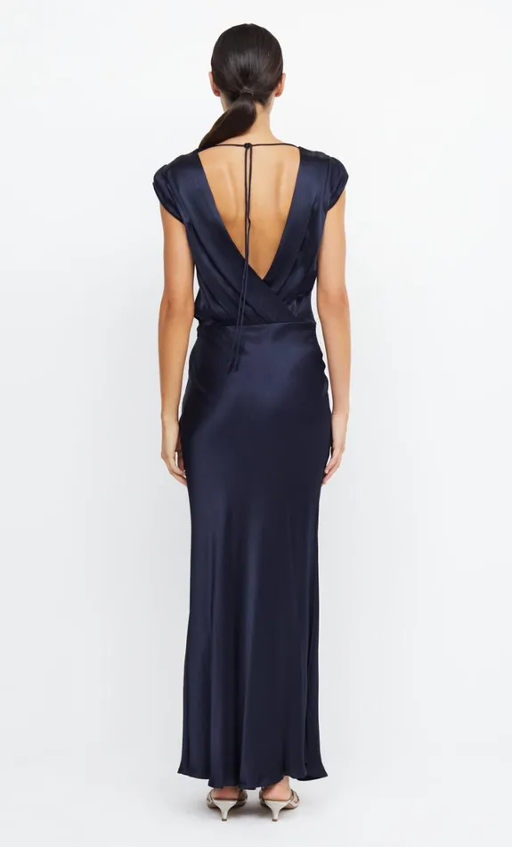 Bec Bridge MOON DANCE MAXI DRESS 8211 INK Women Maxi Dresses