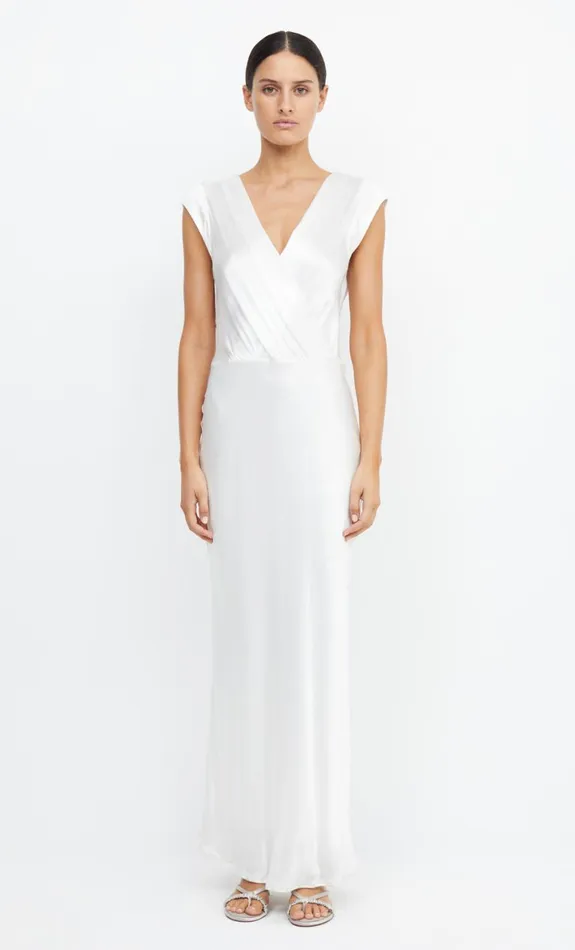 Bec Bridge MOON DANCE MAXI DRESS 8211 IVORY Women Maxi Dresses