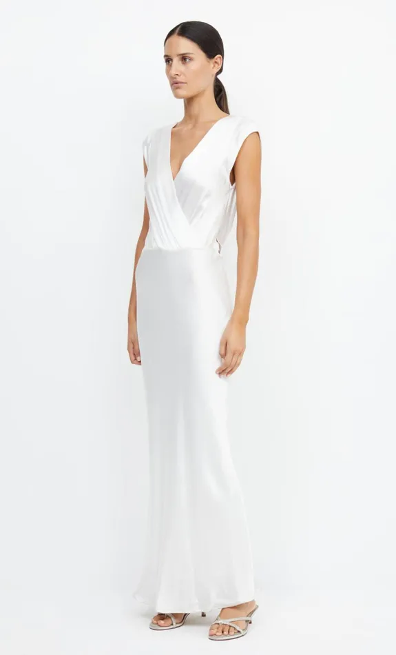 Bec Bridge MOON DANCE MAXI DRESS 8211 IVORY Women Maxi Dresses