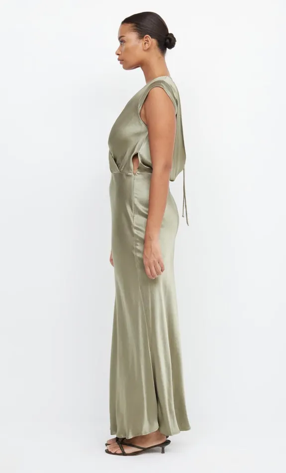 Bec Bridge MOON DANCE MAXI DRESS 8211 SAGE Women Maxi Dresses