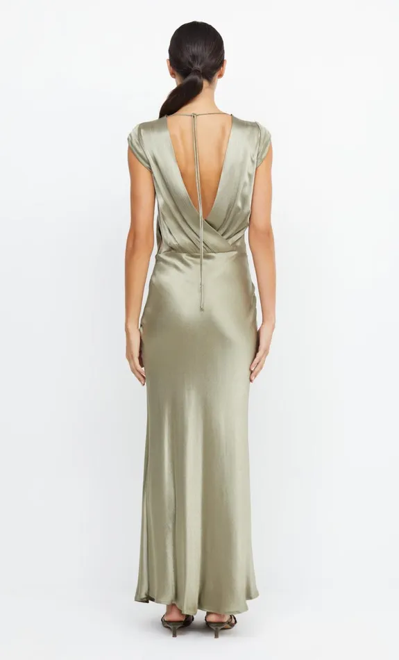 Bec Bridge MOON DANCE MAXI DRESS 8211 SAGE Women Maxi Dresses
