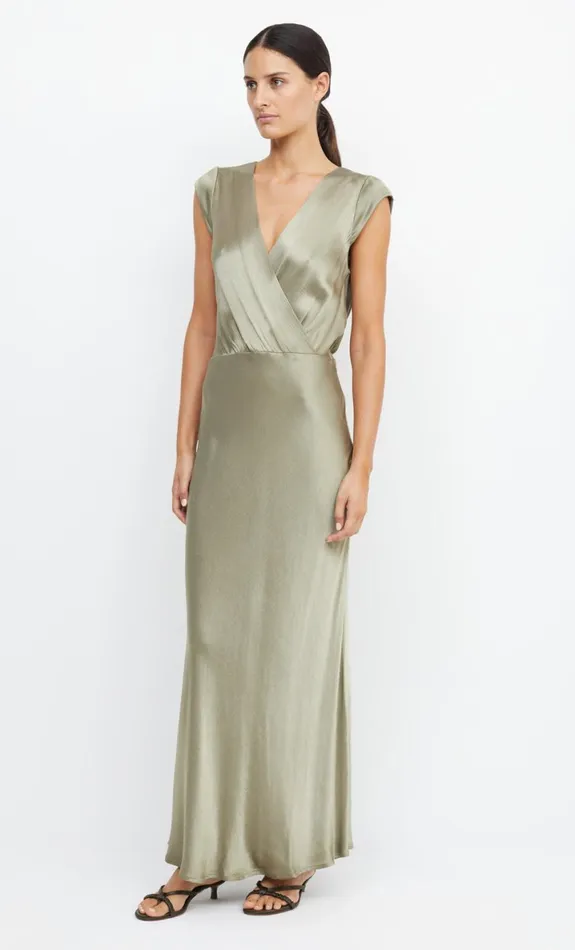 Bec Bridge MOON DANCE MAXI DRESS 8211 SAGE Women Maxi Dresses
