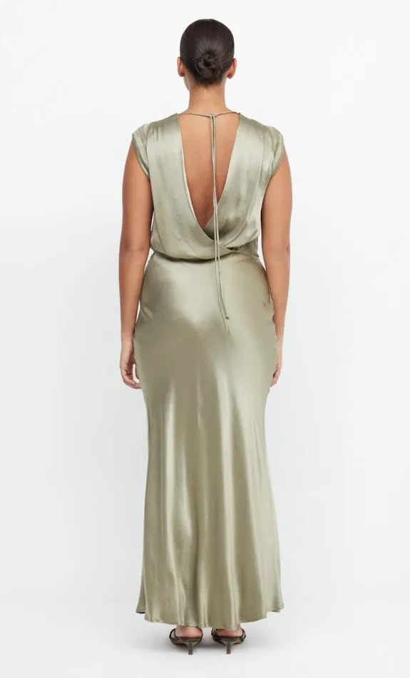 Bec Bridge MOON DANCE MAXI DRESS 8211 SAGE Women Maxi Dresses