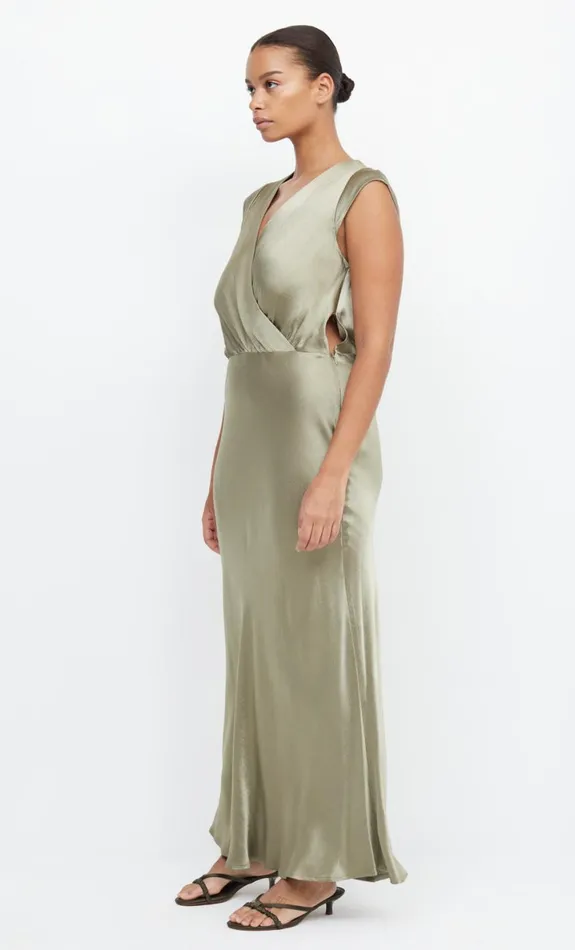 Bec Bridge MOON DANCE MAXI DRESS 8211 SAGE Women Maxi Dresses