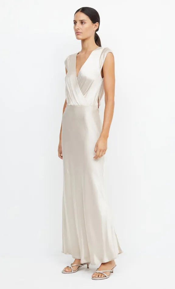 Bec Bridge MOON DANCE MAXI DRESS 8211 SAND Women Prom Dresses