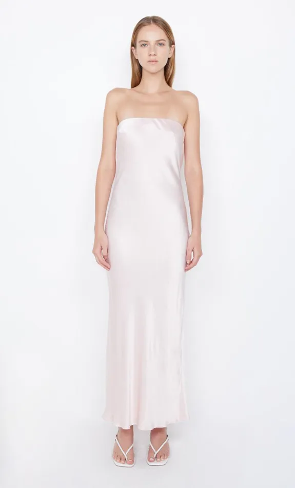 Bec Bridge MOON DANCE STRAPLESS DRESS 8211 BLUSH Women Maxi Dresses
