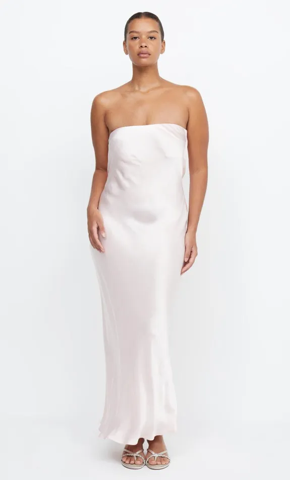 Bec Bridge MOON DANCE STRAPLESS DRESS 8211 BLUSH Women Maxi Dresses