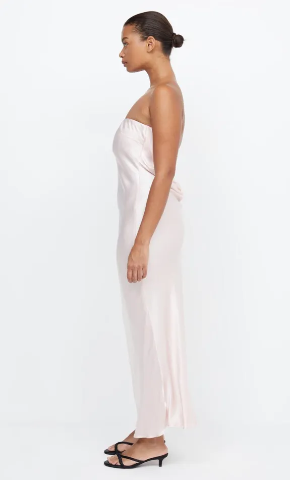 Bec Bridge MOON DANCE STRAPLESS DRESS 8211 BLUSH Women Maxi Dresses