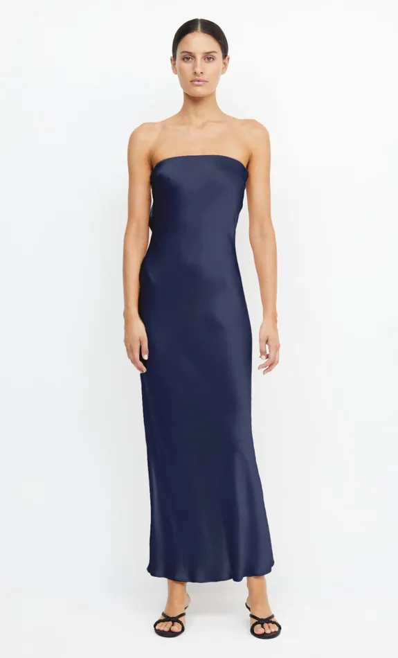 Bec Bridge MOON DANCE STRAPLESS DRESS 8211 INK Women Prom Dresses
