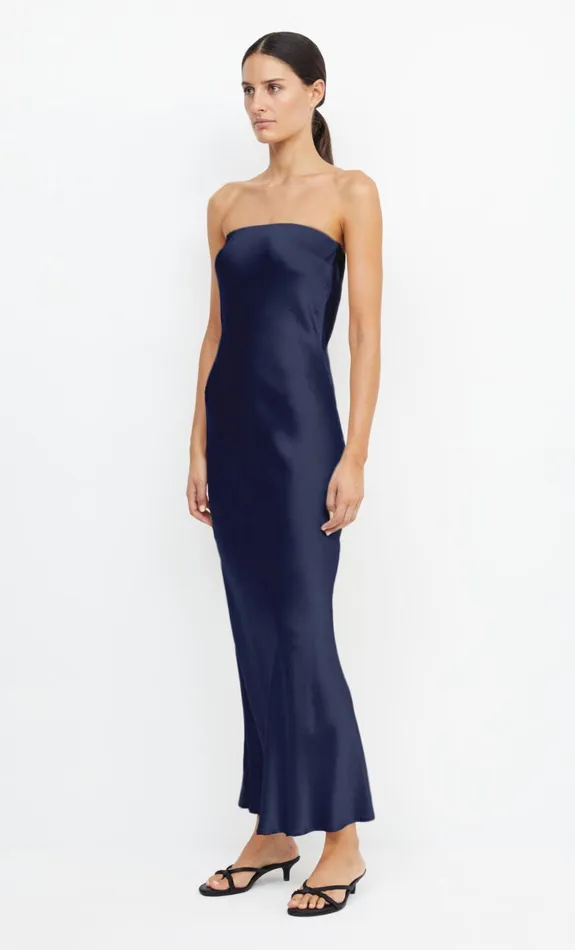 Bec Bridge MOON DANCE STRAPLESS DRESS 8211 INK Women Prom Dresses