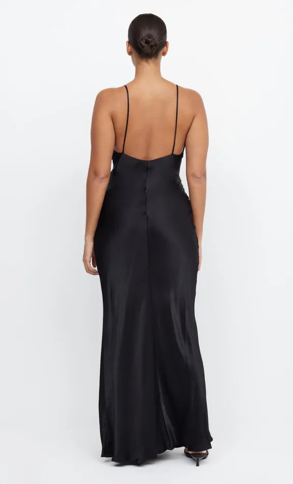 Bec Bridge MOON DANCE V MAXI DRESS 8211 BLACK Women Maxi Dresses