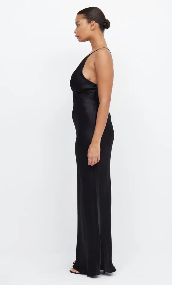 Bec Bridge MOON DANCE V MAXI DRESS 8211 BLACK Women Maxi Dresses