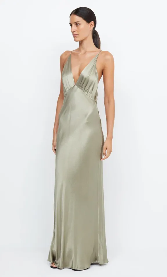 Bec Bridge MOON DANCE V MAXI DRESS 8211 SAGE Women Prom Dresses