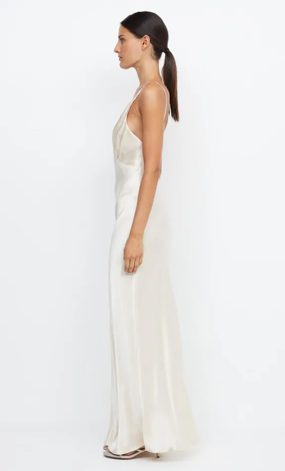 Bec Bridge MOON DANCE V MAXI DRESS 8211 SAND Women Prom Dresses