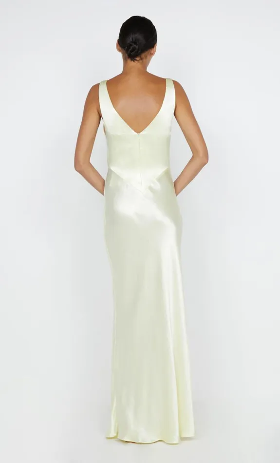 Bec Bridge MOON DANCE VERONA DRESS 8211 ICE YELLOW Women Wedding Guest