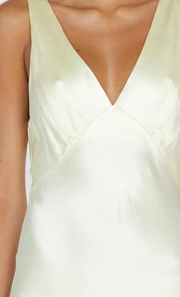 Bec Bridge MOON DANCE VERONA DRESS 8211 ICE YELLOW Women Wedding Guest