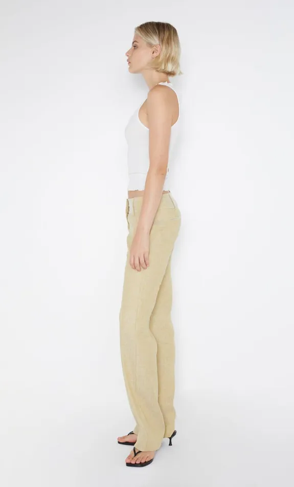 Bec Bridge NEVA STRAIGHT LEG PANT 8211 STRAW Women Shorts Pants