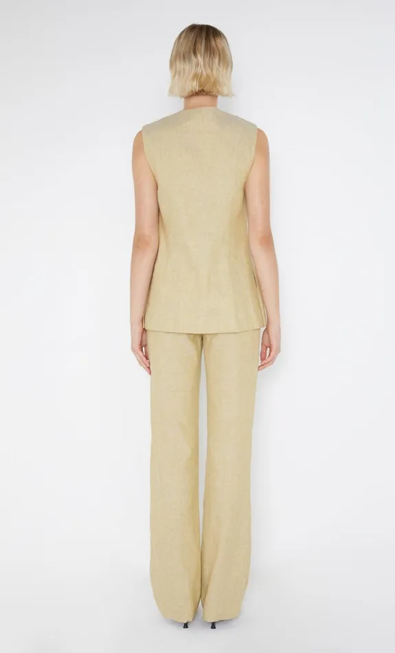 Bec Bridge NEVA VEST 8211 STRAW Women Sleeveless