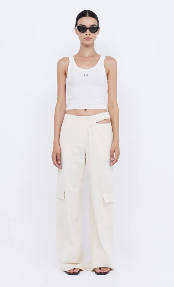 Bec Bridge PHOENIX PANT 8211 CREAMBLACK Women Shorts Pants