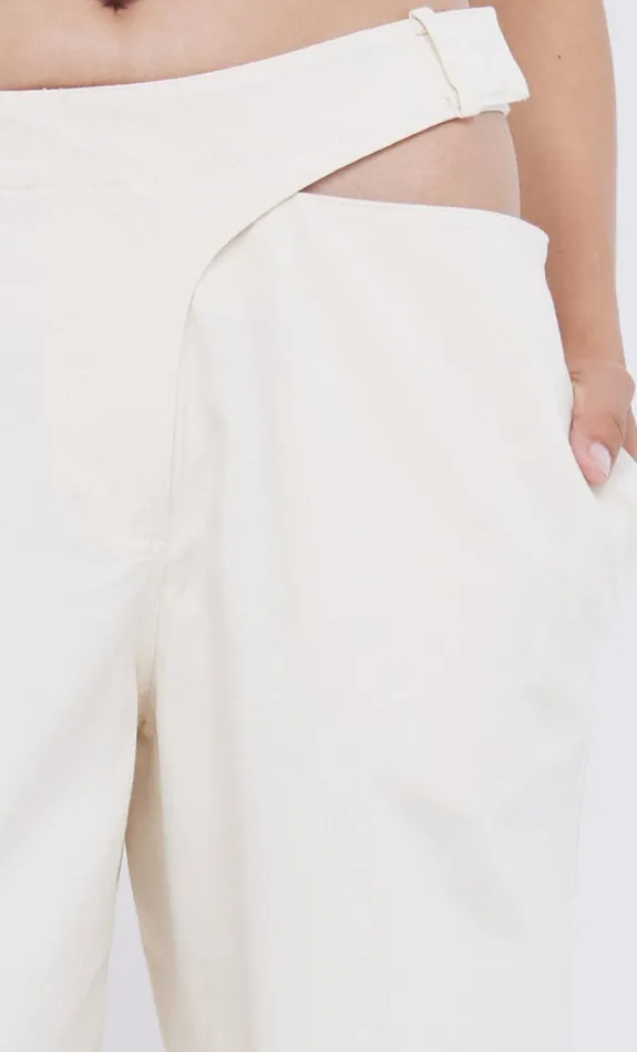 Bec Bridge PHOENIX PANT 8211 CREAMBLACK Women Shorts Pants