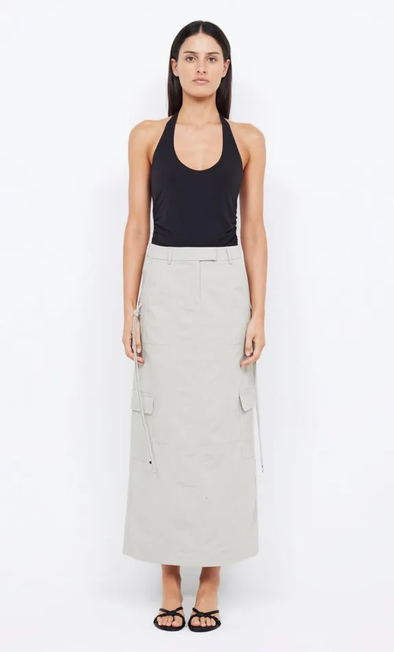 Bec Bridge RINA MAXI SKIRT 8211 OYSTER Women Skirts