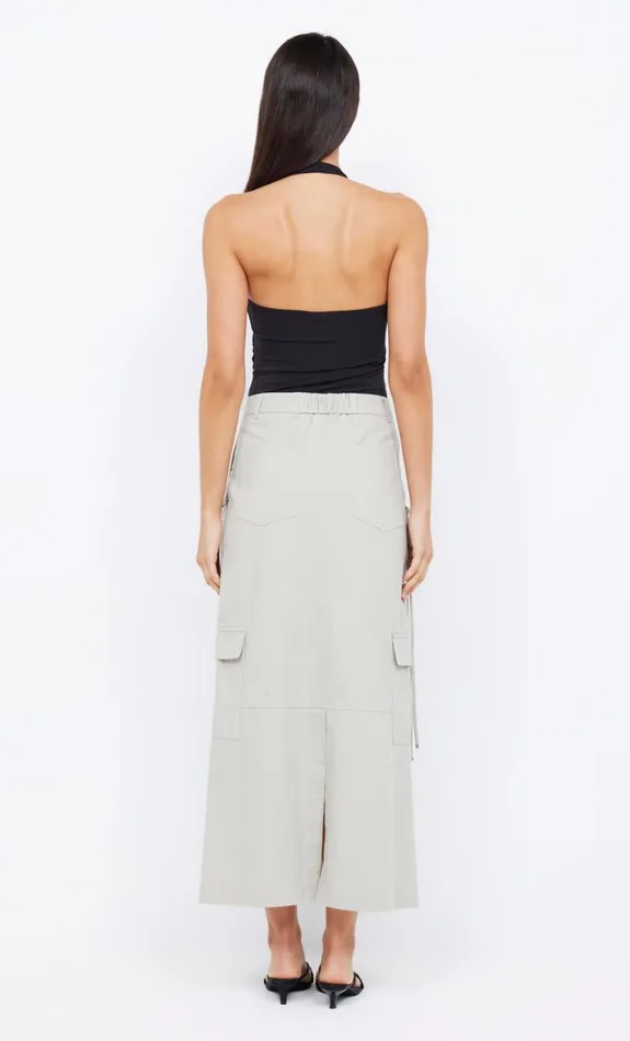 Bec Bridge RINA MAXI SKIRT 8211 OYSTER Women Skirts