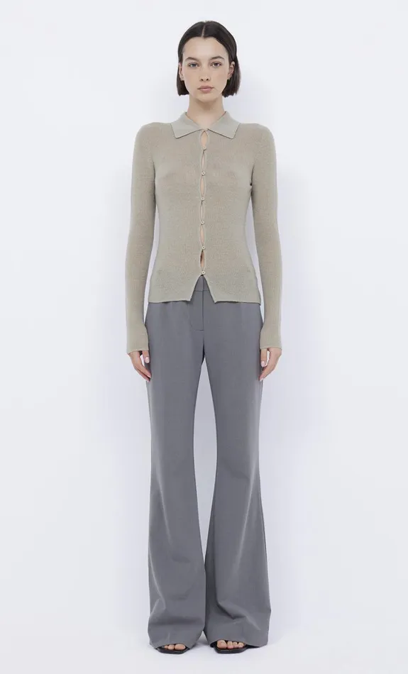 Bec Bridge RODEO KEYHOLE CARDIGAN 8211 SAGE Women Long Sleeve