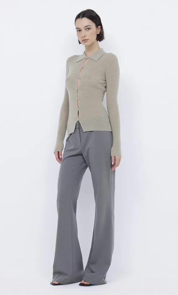 Bec Bridge RODEO KEYHOLE CARDIGAN 8211 SAGE Women Long Sleeve