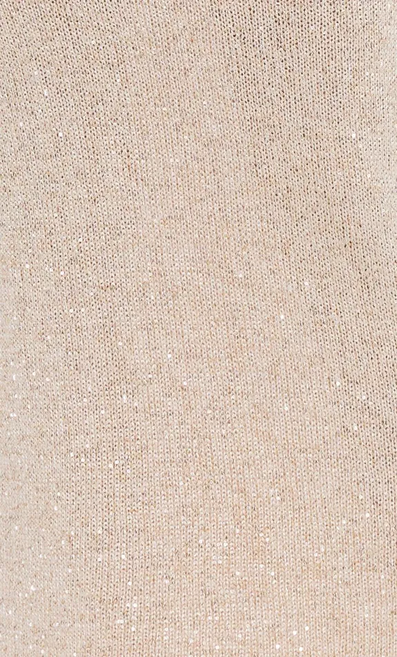 Bec Bridge SADIE SEQUIN KNIT SLIP DRESS 8211 GOLD Women Wedding Guest