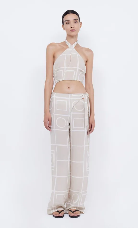 Bec Bridge SALMA TIE PANT 8211 CHECKERS Women Shorts Pants
