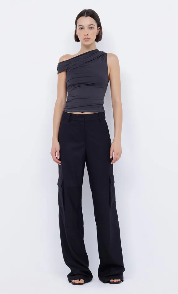 Bec Bridge SERENE TOP 8211 CHARCOAL Women Sleeveless