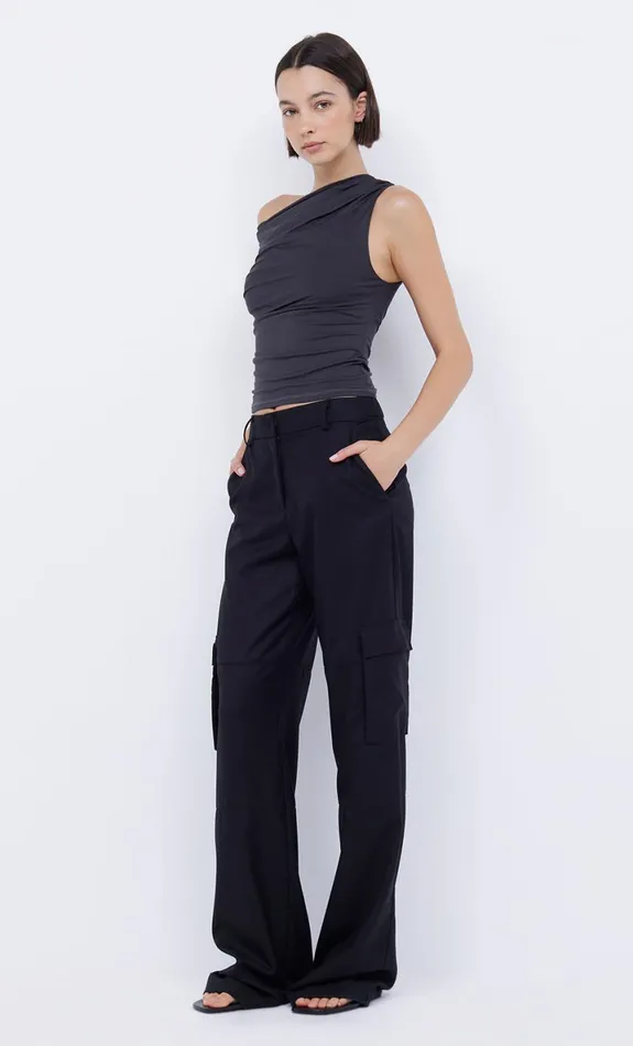 Bec Bridge SERENE TOP 8211 CHARCOAL Women Sleeveless