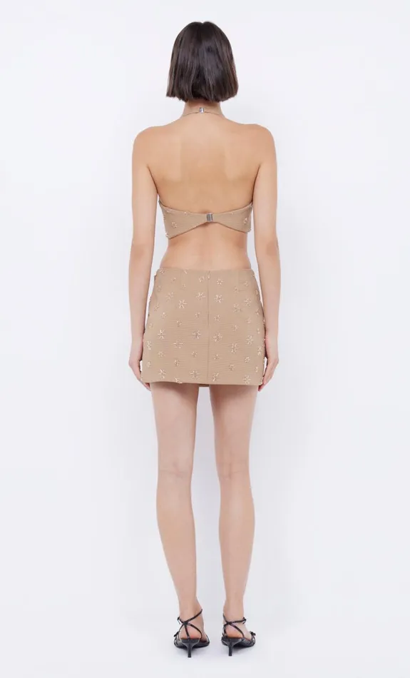 Bec Bridge SUNSEEKER HALTER TOP 8211 GOLDEN Women Cropped