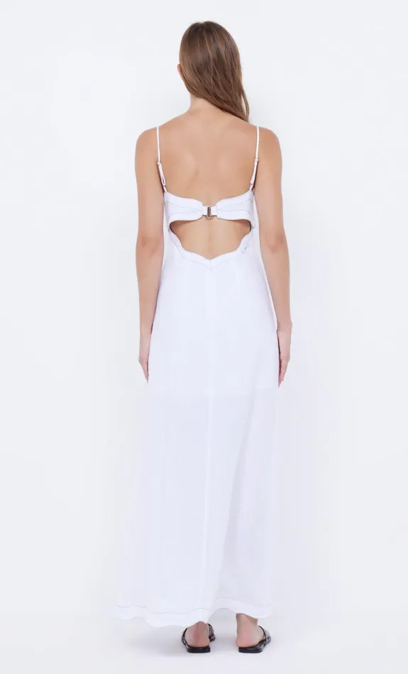 Bec Bridge TALLULAH MAXI DRESS 8211 WHITE Women Maxi Dresses